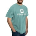 thumbnail image 4 of CafePress - Delta Tau Delta White Stacked Signature T Shirt - Mens Comfort Colors Shirt, 4 of 5
