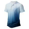 thumbnail image 1 of Chemises pour Hommes Chemises à Manches Courtes Décontractées à Boutons Imprimés Col Rond, 1 of 1
