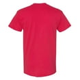 thumbnail image 5 of Gildan Funny Merry Christmas T-Shirt for Adult Men, 5.3oz Crewneck Christmas Shirt for Festive Season, Short Sleeve Graphic Print T-Shirt Red, S, 5 of 5