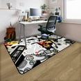 thumbnail image 2 of Game Rug Teen Boys Carpet with Game Controller Decoration, 3D Gaming Rugs for Boys Bedroom Living Room Playroom, Non-Slip Gamer Carpet Children Gaming Area Rugs (Multi-color, 79" x 59"), 2 of 8