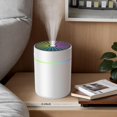 thumbnail image 2 of Travel Humidifier,Desktop Humidifiers 0.5L - Mister Lasting Filter Auto-Off Timer Dispenser Purifier for Hotel Kids Travel Bathroom House, 2 of 8