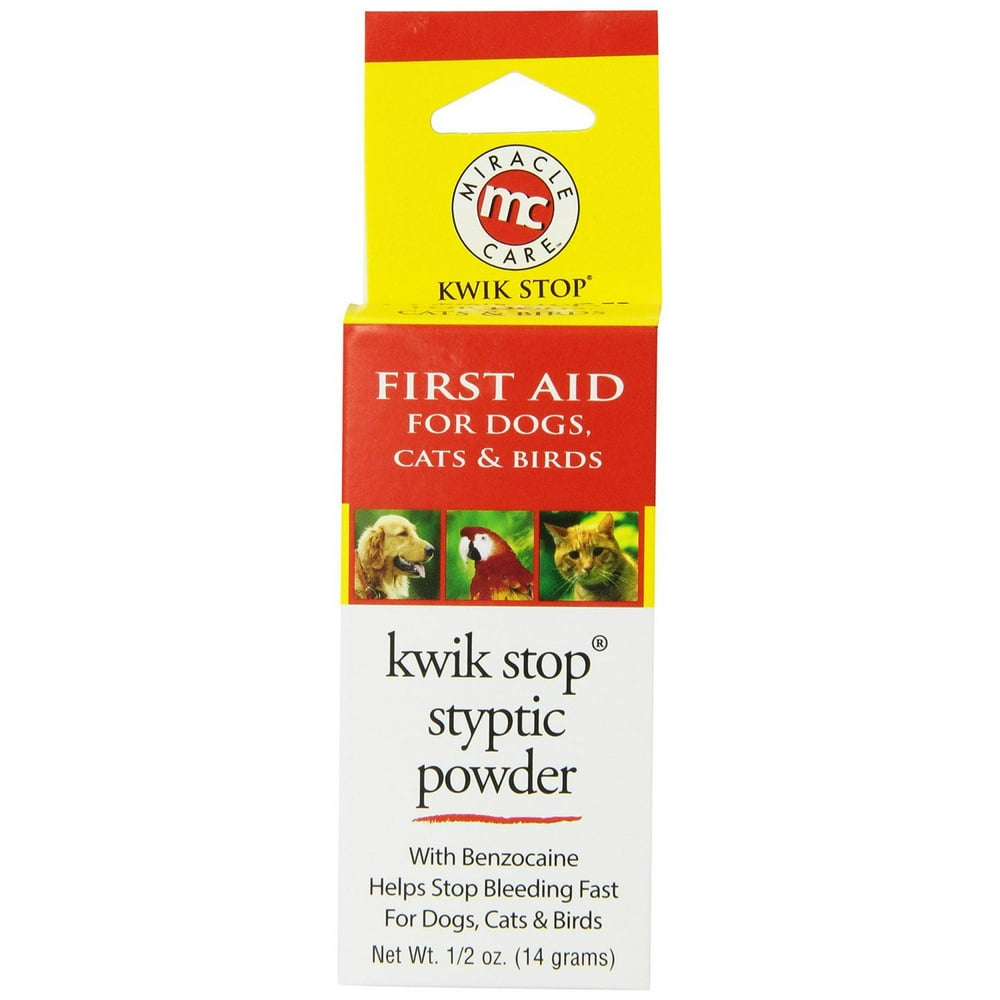 Kwik Stop Styptic Powder 1/2 oz.