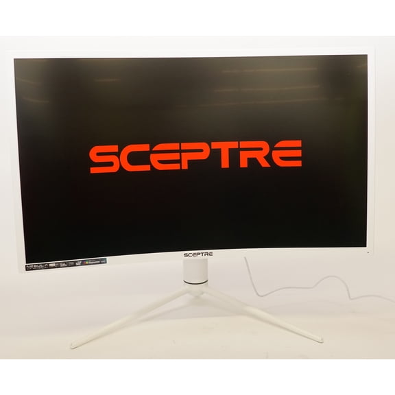 Pre-Owned Scepture NEBULA 31.5-Inch 1000R Curved VESA Display 2560x1440 Quad HD Gaming Monitor with 99 Percent sRGB and Ambient Light Sensor