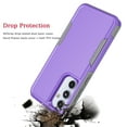 thumbnail image 6 of Samsung Galaxy A55 5G Case ,Sturdy Phone Case for Galaxy A55 2024 5G 6.6 inch ,Tekcoo Shockproof Protection Heavy Duty Armor Hard Plastic & Rubber Rugged Bumper 2-in-1 Case Cover -Purple, 6 of 8
