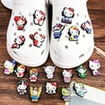 thumbnail image 3 of DIY su propio logotipo personalizado Jibitz Charm Pvc diseñador zueco lindo holle kitty Sanrio Croc Shoe Charms Sanrio Accesorios Jibitz, 3 of 4