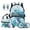 Sea Turtle Print, variant on Jeiento Sea Turtle Print Kids Backpack and Lunch Box Set 4-Piece 17 Inch School Backpack, Lunch Bag, Pencil Case, Bookmark, for Elementary Boys and Girls Back to School