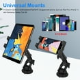 TSV Vehicle Dash Tablet Holder, Universal Suction Cup Stand for 412