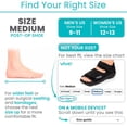 thumbnail image 3 of Vive Post Op Shoe - Lightweight Medical Walking Boot with Adjustable Strap - Orthopedic Recovery Cast Shoe for Post Surgery, Fractured Foot, Injured Toes, Stress Fracture, Sprains - Left or Right Foot, 3 of 9