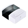 thumbnail image 6 of FONWILYO 1Pack Rectangular PP Liquid Soap Container Wall Mounted Dispenser For Hotel Supplies, 6 of 8