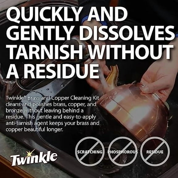 Twinkle Brass And Copper Cleaning Kit