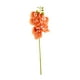 thumbnail image 5 of Flores de orquídea artificiales, tallos de plantas decorativas, ramas de flores para bodas, Naranja, 5 of 7