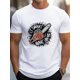 thumbnail image 1 of Men's Casual Chainsaw Typography Print Tee - Soft Cotton, Short Sleeve, Round Neck T-Shirt for Summer, 1 of 6