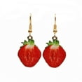 thumbnail image 5 of Cute Fruit/Vegetable Drop Earrings - Strawberry, Pineapple, Kiwi, etc., 5 of 11