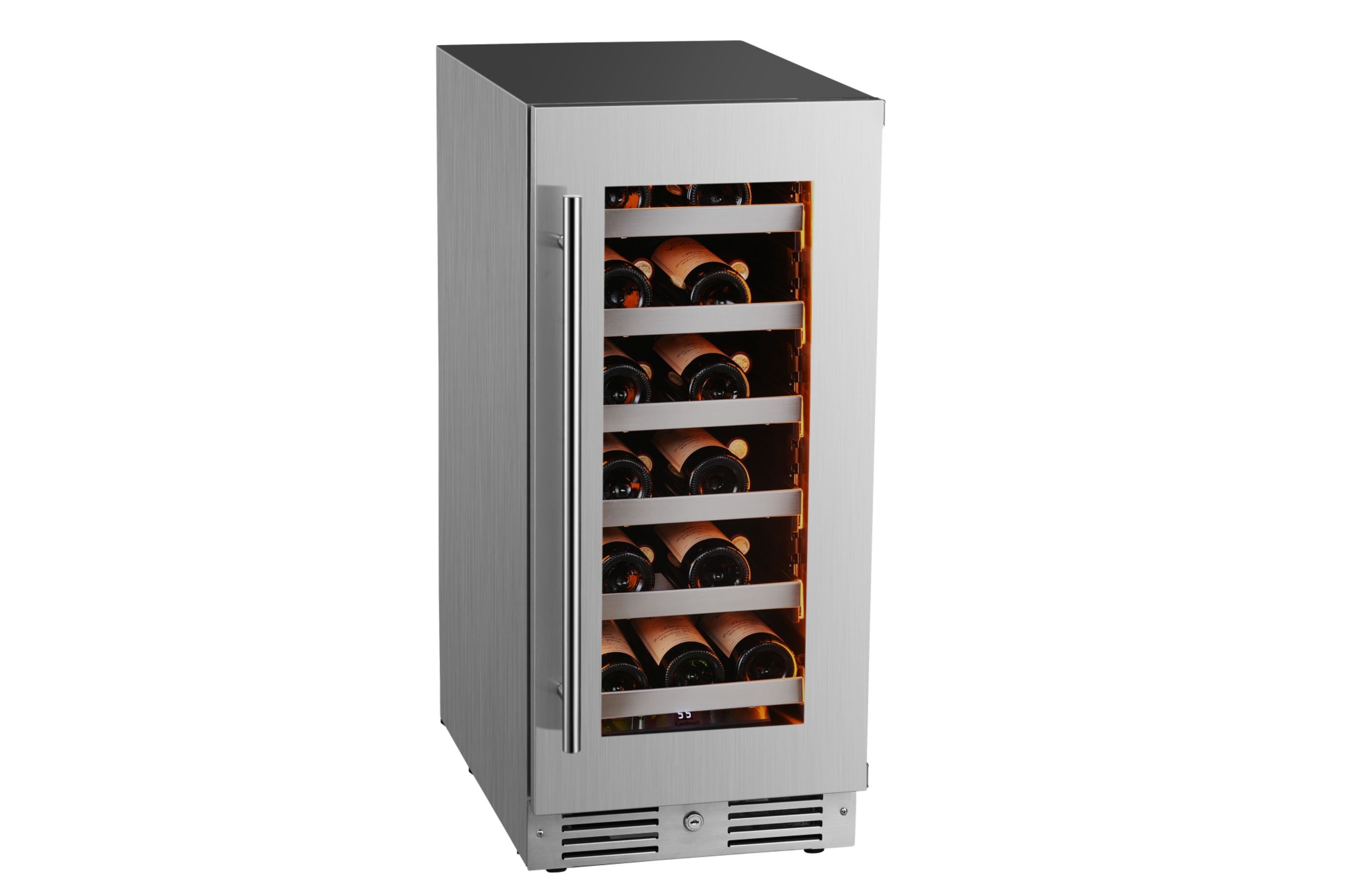 Landmark L3015ui1w-Rh 15" Wide 23 Bottle Capacity Single Zone Wine Cooler - Panel Ready