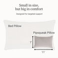 thumbnail image 2 of Almohada Urban Infant Pipsqueak de microfibra, pequeña, 28 x 18 cm, 2 of 7