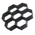 thumbnail image 1 of Raindrops Para Senderos Hexagonal De Plástico Negro Para Jardín Con Reusable Y Fácil De Usar, 1 of 7