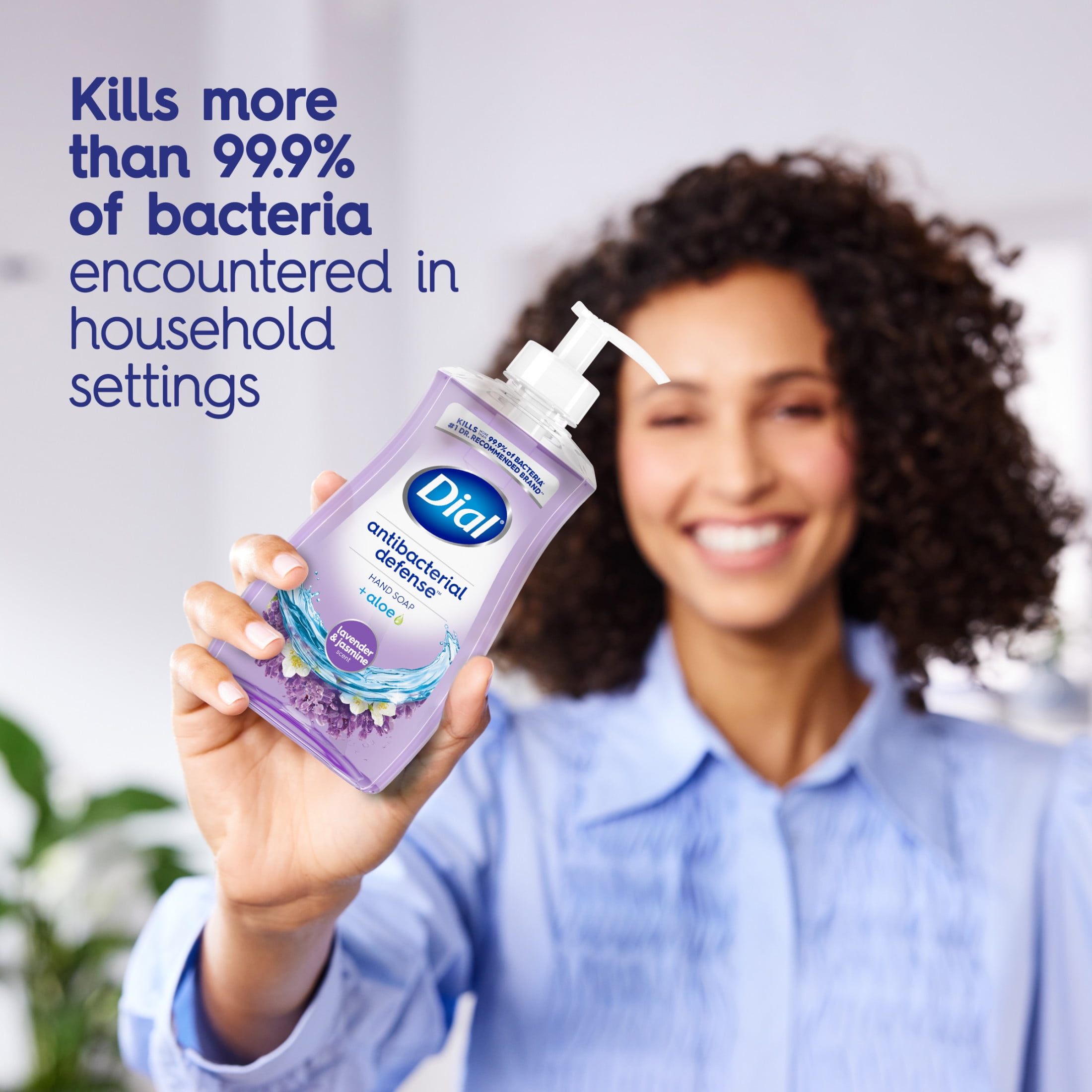 (2 pack) Dial Antibacterial Defense Lavender & Jasmine Liquid Hand Soap, 11 fl oz