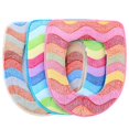 thumbnail image 3 of (bleu)coussin De Sige De Toilette De Qualit Suprieure Avec Sige De Toilette Paissi Doux En Velcro Lavable Et Rutilisable, 3 of 3