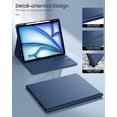 thumbnail image 3 of Funda de teclado MoKo para iPad Air de 13 pulgadas con teclado 2025/2024, 3 of 9