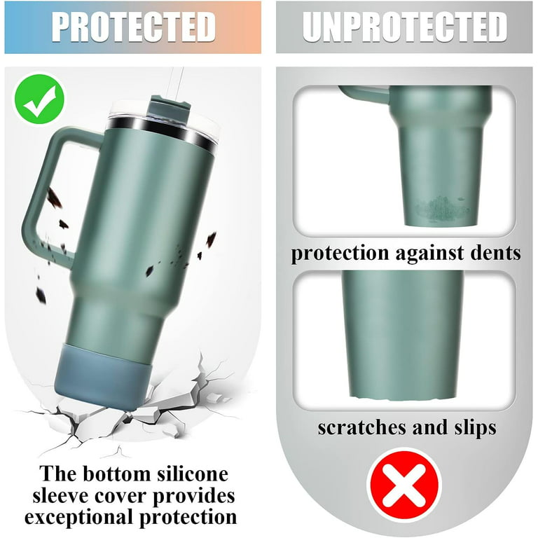 Protective Water Bottle Bottom Cover For Stanley Tumbler With