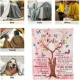 thumbnail image 6 of Yibo Sister Birthday Gifts from Sister Sisters Gifts from Sister Gifts for Sisters from Sisters Sister Birthday Gift Ideas Sister Blankets from Sister Black Sister Gifts for Women, 6 of 7
