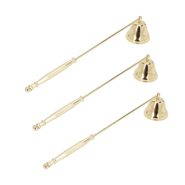 Candle Snuffer, Bell Shaped Iron Plating Humanized Fit Grip Candle Extinguisher Snuffer For Aromatherapy Candles