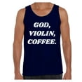 thumbnail image 1 of Awkward Styles God Violin Coffee Tank Top Shirt for Men Christian Mens Tanks Violin Clothes for Men Religious Tanks Christian Birthday Gifts God Shirts Coffee Clothing God Violin Coffee Mens Shirt, 1 of 4