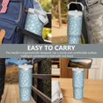 thumbnail image 7 of 30oz Handheld Travel Tumbler with Handle – Double Wall Stainless Steel Insulated Cup, Flip Straw Lid, Leak-Proof & BPA-Free for Hot and Cold Drinks – Durable Coffee & Juice Mug Pink, 7 of 7