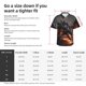 thumbnail image 5 of Fotbe Fiery Black Dragon Attack Camisa Hawaiana para Hombre Unisex – Camisa Casual de Verano con Botones de Manga Corta de Algodón y Lino,XX-Large, 5 of 7