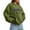 Army Green, variant on Brooklyn Hoodies for Women 2025 Fall Winter Long Sleeve Drop Shoulder Hooded Sweatshirt with Pockets Pullover Tops