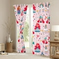 thumbnail image 3 of jejeloiu Cute Cartoon Castle Curtains Pack of 2 (42x84 Each),Kawaii Princess Curtains Blackout,Vartoon Pumpkin Carriage Bedroom Curtains For Girls,Ultra Soft Home Decor, 3 of 6