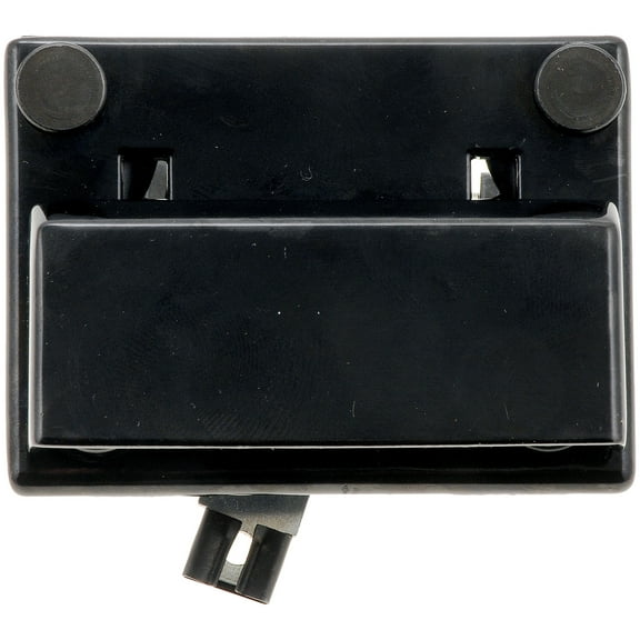 Dorman 77081 Interior Door Handle for Specific Chevrolet / GMC Models, Black; Smooth