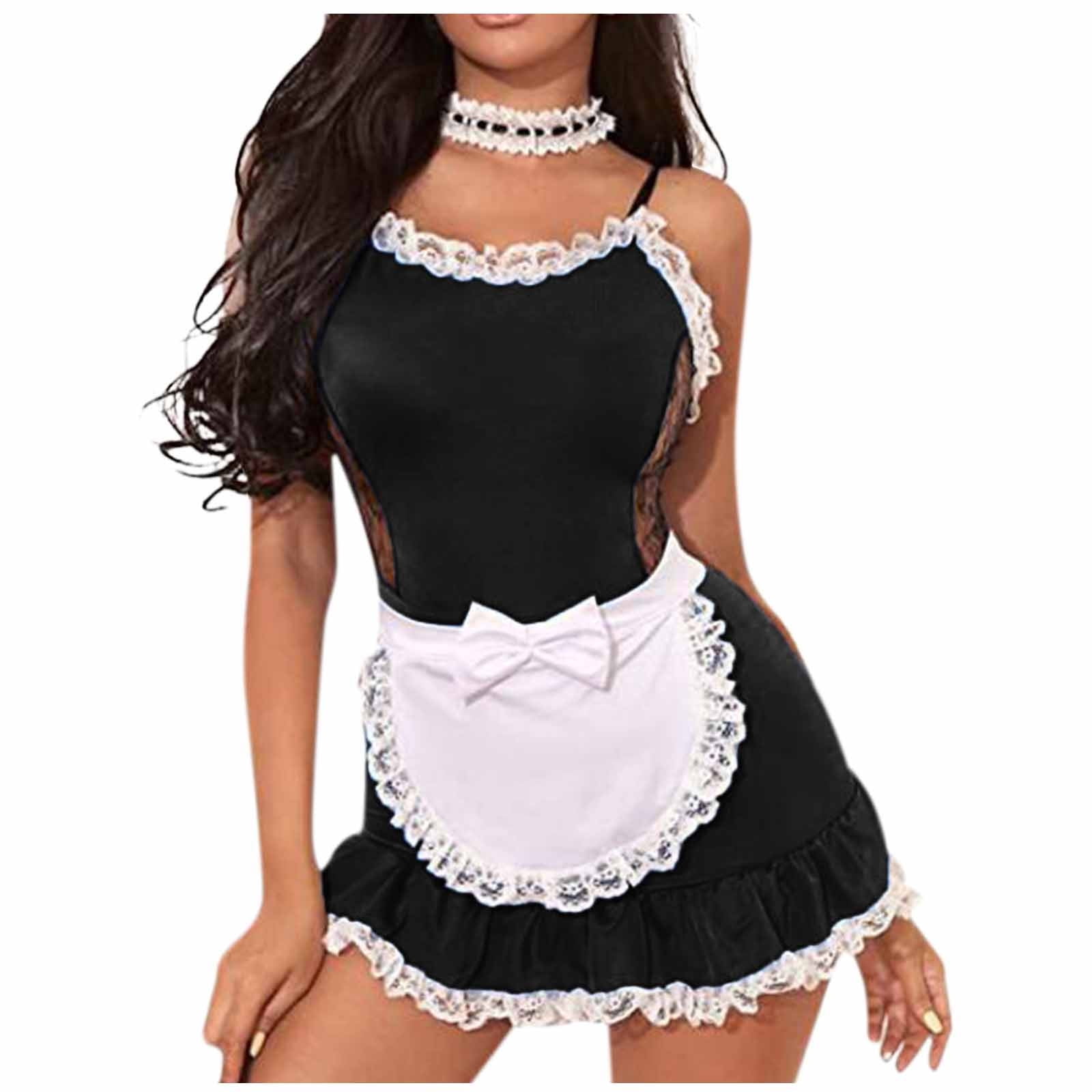 Sexy Lingerie Outfits Frisky French Maid Sexy Costume For Women ...