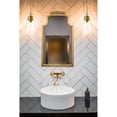 thumbnail image 2 of 2300P8-RB-Z-Lite-Wentworth - 1 Light Pendant In Restoration Style-15.25 Inches Tall and 7.5 Inches Wide   Rubbed Brass Finish with Clear Glass, 2 of 5