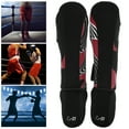 thumbnail image 3 of Sports Shin Guards, Professional MMA Leg Guards with Thickened Design, Inner Lining, for Fighting, Boxing, Muay Thai,, 3 of 7
