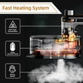 thumbnail image 5 of Mini Travel Steam Iron for Clothes with Dual Voltage, Portable Lightweight Handheld Steamer, Quick Heat Up, Non-Stick Soleplate, High Speed Steams, Dorm and Sewing,Ideal for Home, 5 of 7