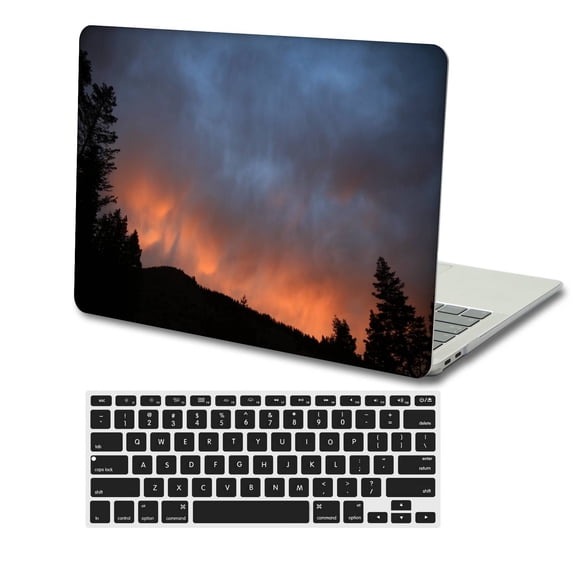 KSK KAISHEK Hard Shell Case Cover Compatible MacBook Pro 14 inchs 2023/2022/2021 M2 A2779 A2442 M1 + Black Keyboard Cover, Colorful B 0644