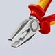 thumbnail image 2 of KNIPEX 03 06 200 SB Pinza universal aislados con fundas en dos componentes, según norma VDE cromado 200 mm, 2 of 10