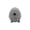 Gray#016, variant on Silicone Dog Puzzle Toy, Interactive Food Dispensing Ball for Boredom & Anxiety, Durable Soft Chew Molar Toy for Teeth Grinding, Slow Feeder Treat Ball for Small Medium Large Dogs