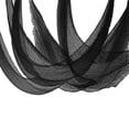 thumbnail image 6 of Ktoot Black Halloween Creepy Cloth Ragged Sheer Loose Weave Gauze Fabric Tear-Resistant Goth Decor Haunted Mansion Horror Decor Halloween Atmosphere Decor For Haunted House Wall Window Doorway Decor, 6 of 9