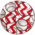 thumbnail image 1 of RYLABLUE Baseball Seamless Pattern Noël Arbre Jupe Stand Tapis pour Fête de Vacances Décoration Intérieure 48 Pouces, 1 of 3