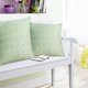 thumbnail image 5 of 2pc Bedhead Pillowcase Ice Silk Pillow Cover Square Cool Texture Sofa Waist Pillow Cover Detachable Washable Bed Cushion Dormitory Pillow Cover, 5 of 7