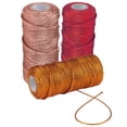 thumbnail image 1 of Rolls Metallic Elastic Cords Stretch Cord Ribbon Metallic Tinsel Cord Rope for Craft Making Gift Wrapping (1.5mm*100m/Roll), 1 of 6
