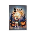 thumbnail image 2 of Happy Halloween Vampire Shiba Inu BOO with Pumpkins Fun and Spooky Travel Passport Wallet Shibas Dog Lovers Gifts Idea PU Leather Passport Holder Cover - 00018, 2 of 5