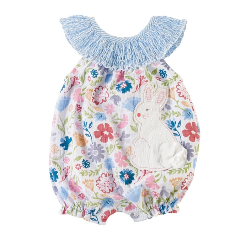 Mud pie 2024 easter romper