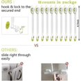 thumbnail image 4 of [10 Pack] Child Safety Locks - No Tools or Drilling Required - for Kitchen, 4 of 5