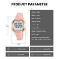 thumbnail image 3 of SKMEI Women Watch Digital Chronograph Watch Multifunctional Waterproof Sports Watch for Women with Alarm Stopwatch Back Light, 3 of 9