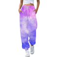 thumbnail image 2 of RUTAYY Toddler Jogging Bottoms Girls Sports Trousers Sweatpants Children Batik Colour Gradient Trousers Training Trousers Drawstring Leisure Cute Pants, 2 of 6