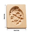 thumbnail image 3 of TEPgvh Biscuit Moulds Cookie Cutter Cookie Durable Wooden Baking For Diy Homemade Cookies Shortbread Fondant Ideal For Home And Bakeries A - One Size, 3 of 5