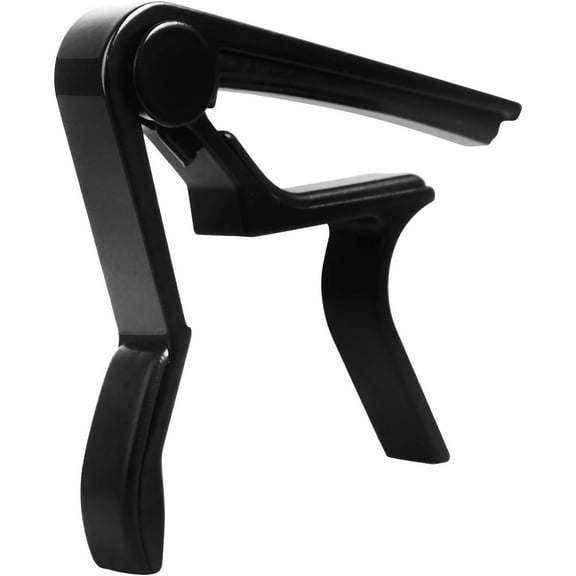 Guitar Capo, Tuning Clamp Acoustic & Electric Guitar Capo, High Strength Spring Precise Ergonomic Design Guitar Capo Acoustic (Black)